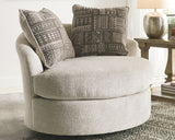 Soletren - Swivel Accent Chair - Stone