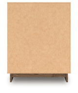 Chirason - Brown - Five Drawer Wide Chest
