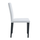 Versatile Dining Chairs With Comfortable Design And Metal Legs