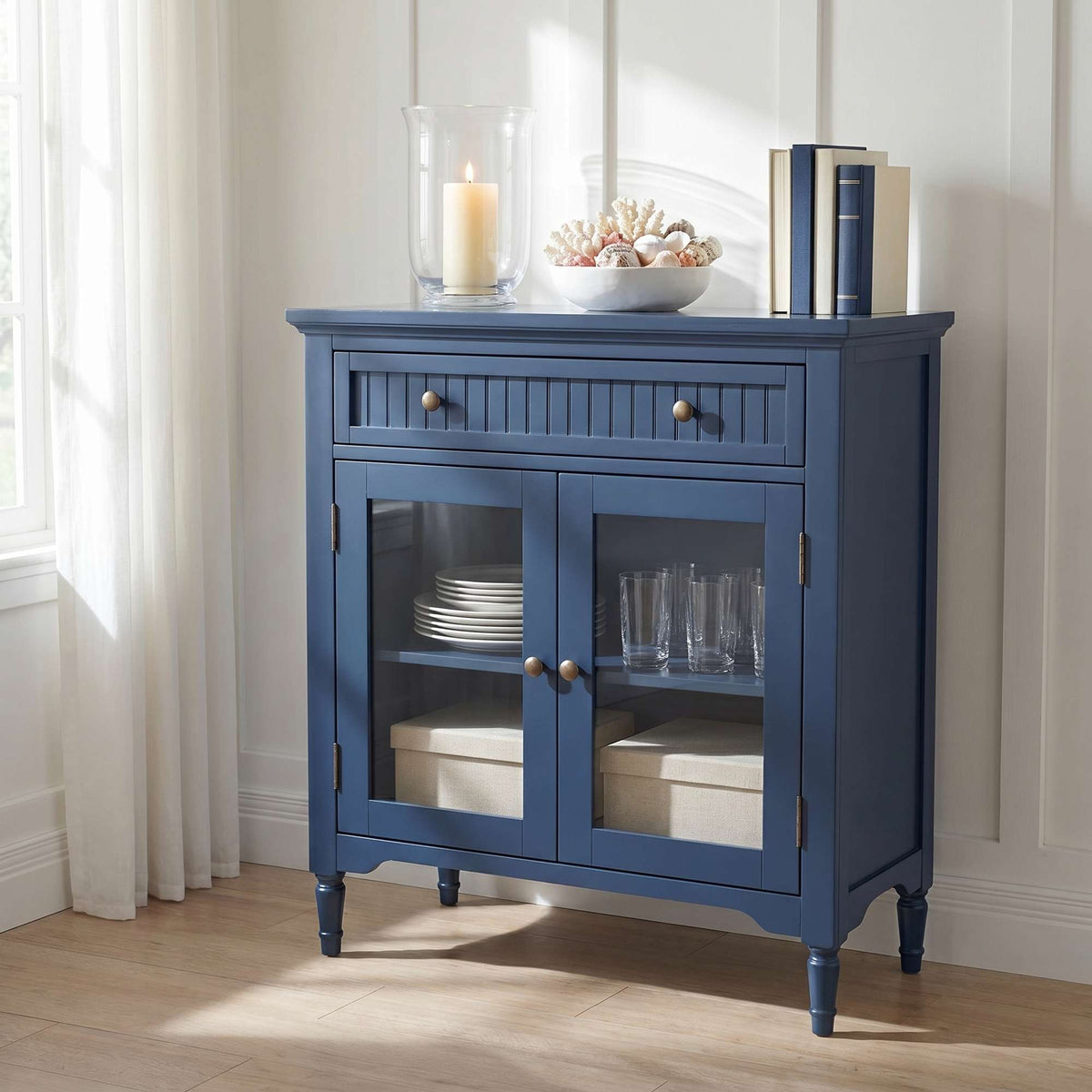 Westport - Glass Accent Cabinet
