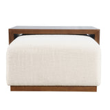 Hudson - Sliding Ottoman W Caster Wheels And Table Top