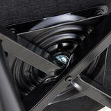 Modern Upholstered 360° Rotatable Bar Chair With Metal Legs For Dining Room (Set of 2)