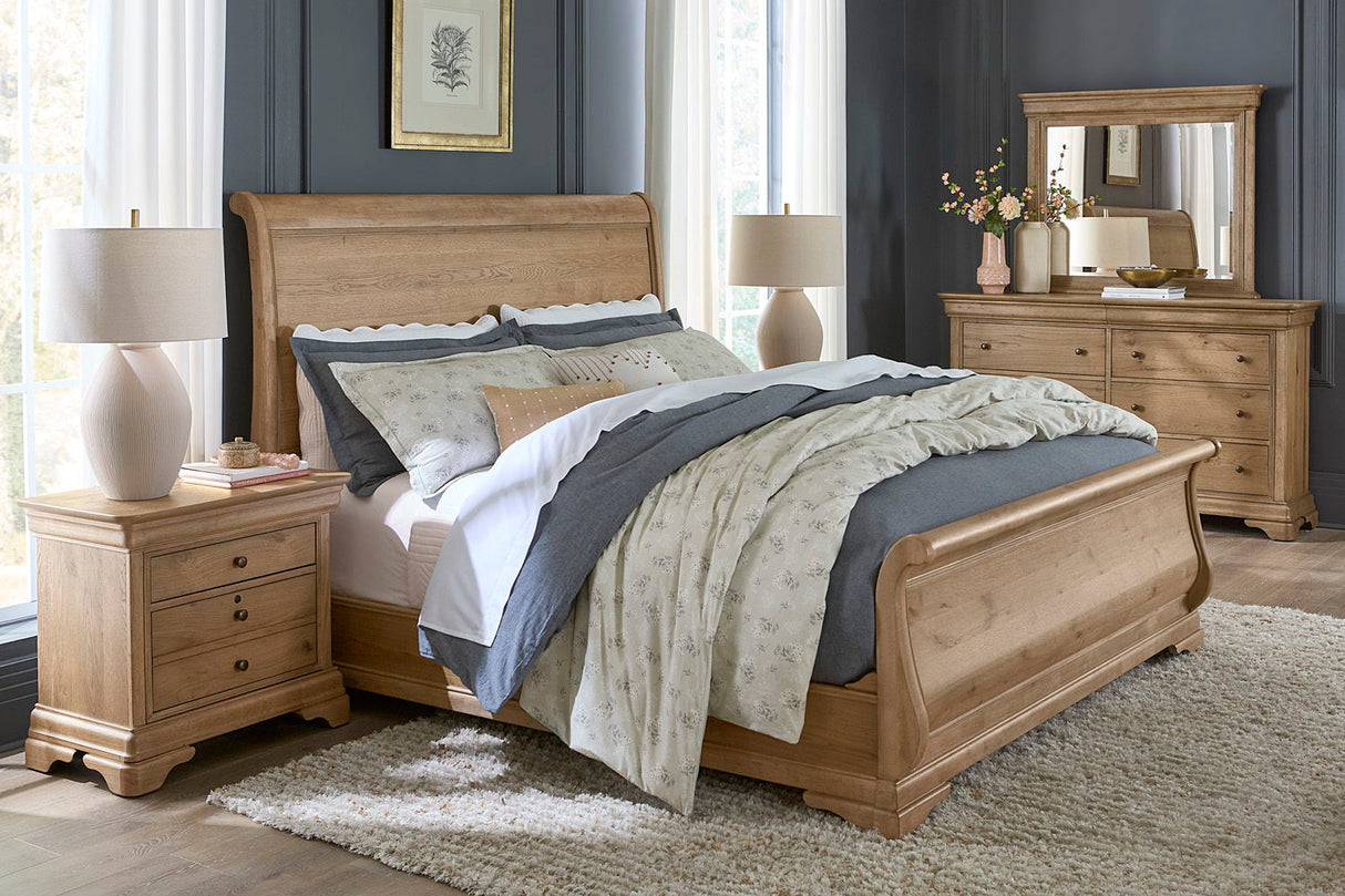 Cal King Sleigh Bed