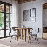 Reclamation - 5 Piece Dining Set With Upholstered Chairs