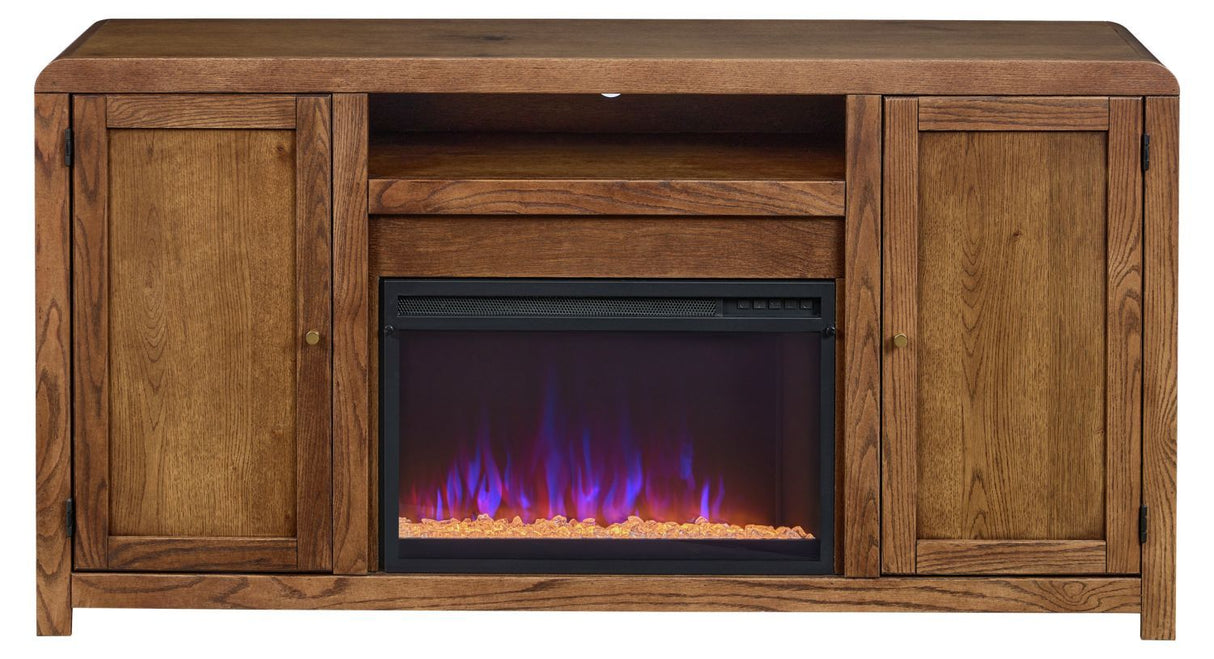 66" Fireplace Console