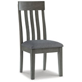 Hallanden - Dining UPH Side Chair (Set of 2) - Black / Gray