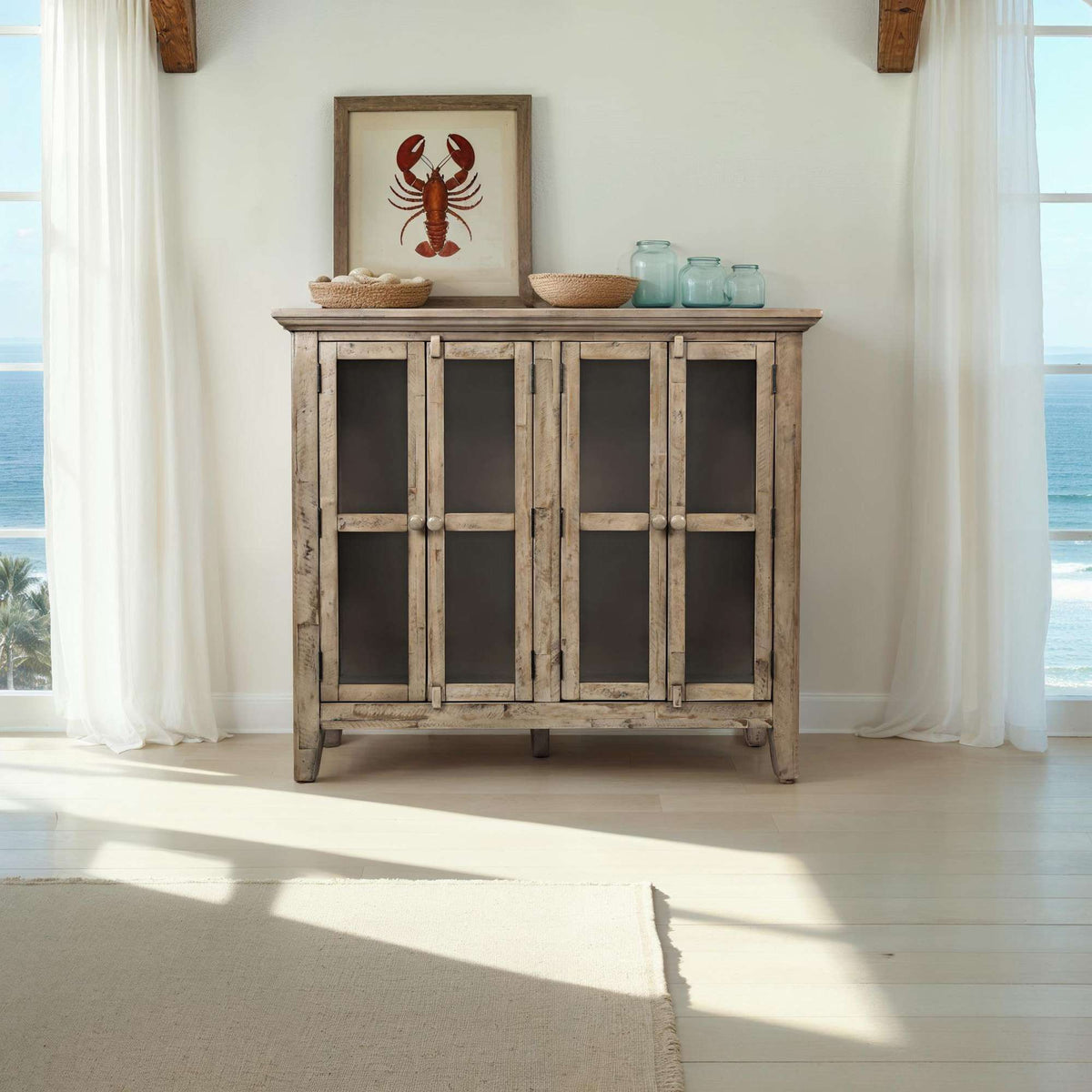 Rustic Shores - High Cabinet