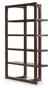 Breckington - Dark Brown - Bookcase