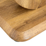 Contemporary Style Glass Top Coffee Table