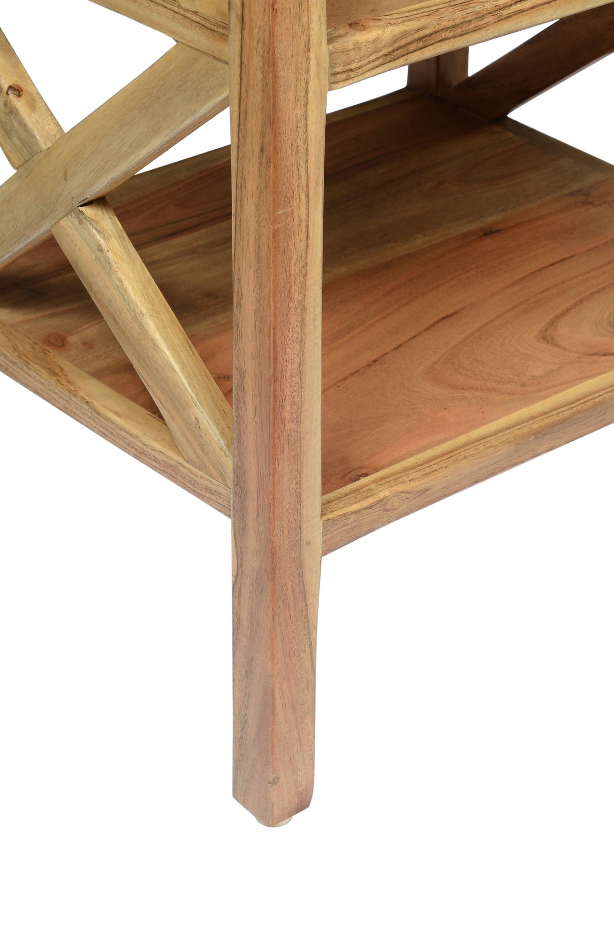Global Archive - Dylan X Side Accent Table - Natural