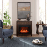 Fairview Electric Fireplace Media Console