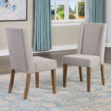 Riverdale - Upholstered Chair (Set of 2) - Dark Brown