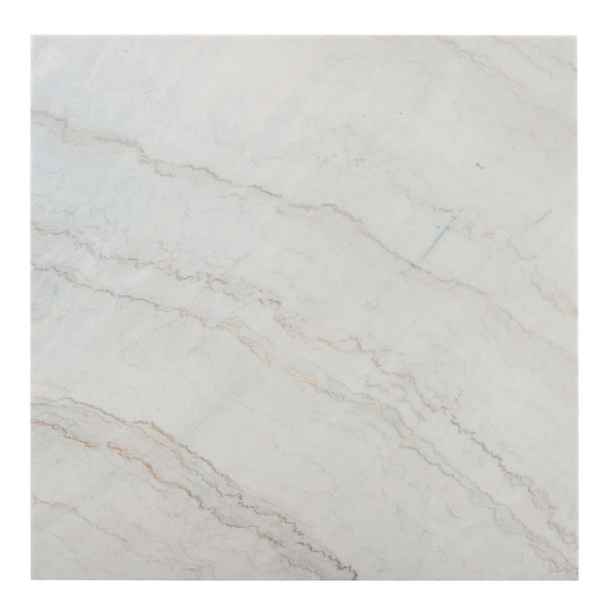 Camila - Square Counter Height - White