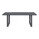 Playa - Dining Table - Dark Gray / Beige