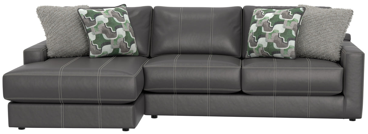 Minori - Italian Leather Sectional Sofa