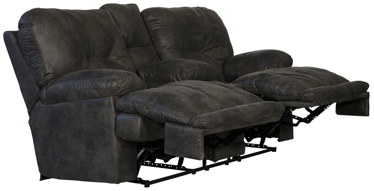 Voyager - Lay Flat Console Reclining Loveseat