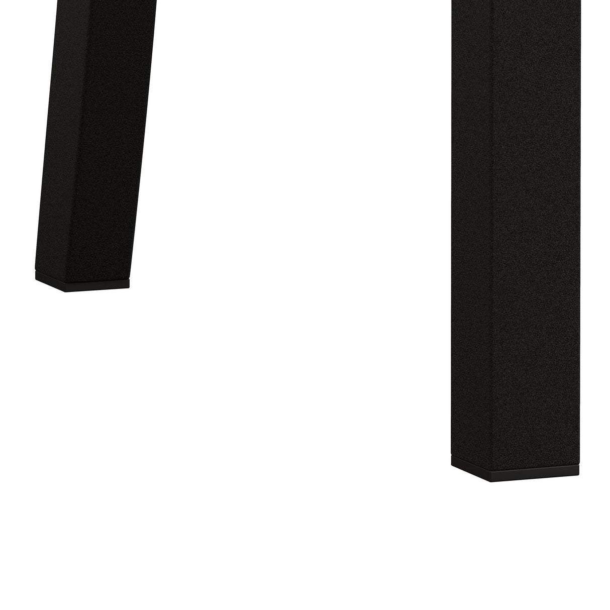 Metal Dining Chairs With Steel Legg, High Back Armless Design