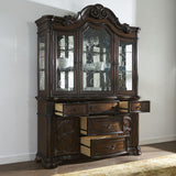 Royale - Buffet And Hutch - Dark Brown