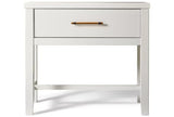Pure Maple - Bedside Table - 1-Drawer - Cottage White