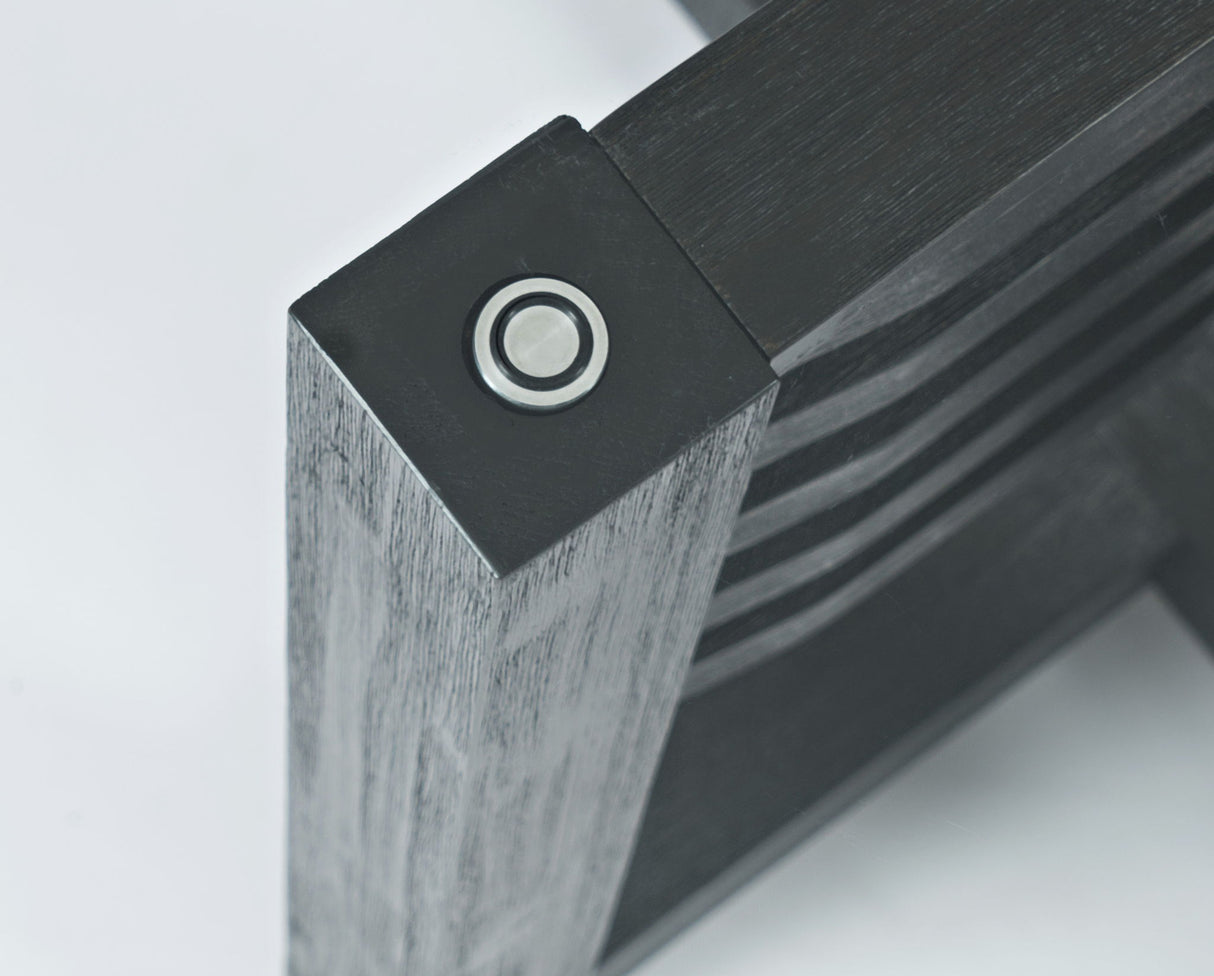 Altamonte - Glass Table - Dark Charcoal