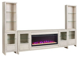 80" Fireplace Entertainment Wall