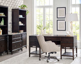 64" Half Pedestal Desk