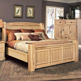 Amish Highlands Arch Panel Bed