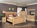 Amish Highlands Arch Panel Bed