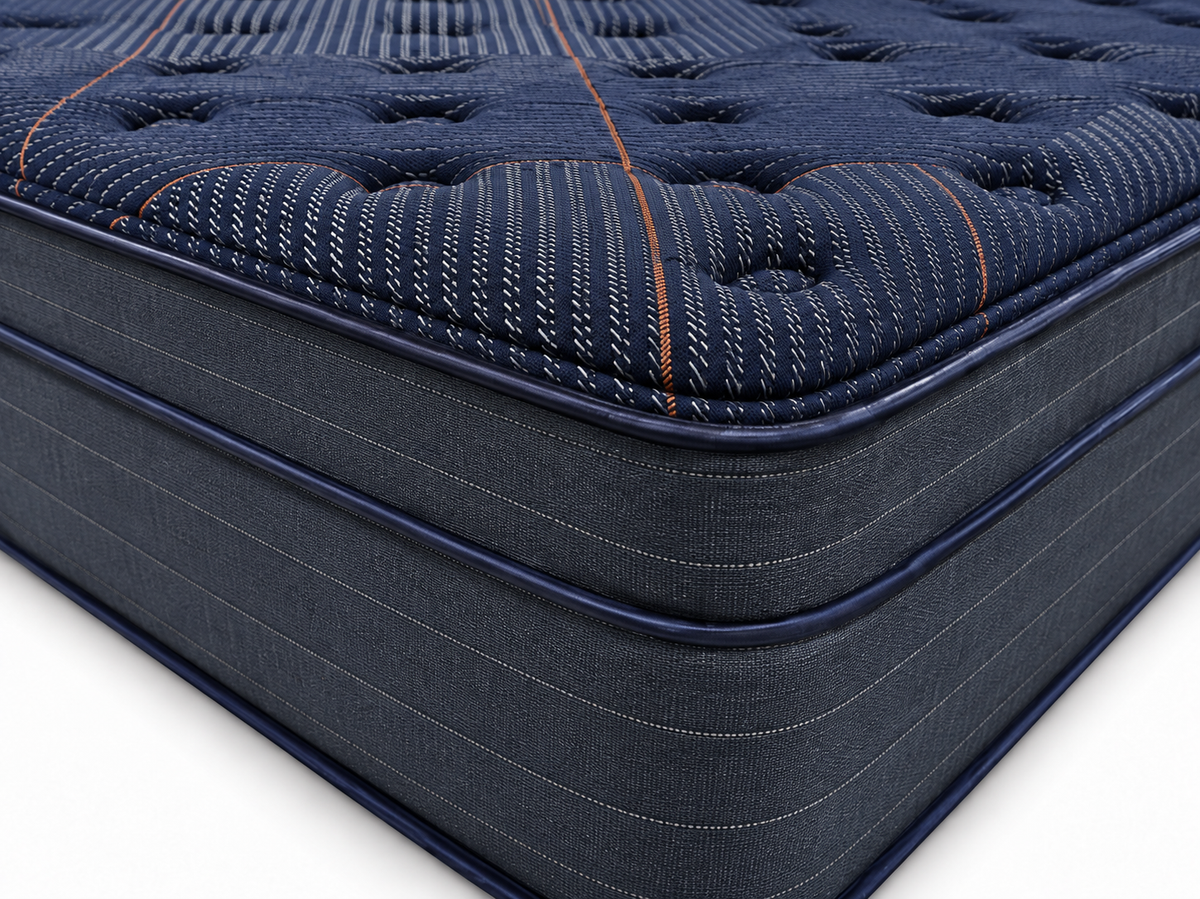 Arden EuroTop Ultra Soft Mattress plush quilting and edge detail