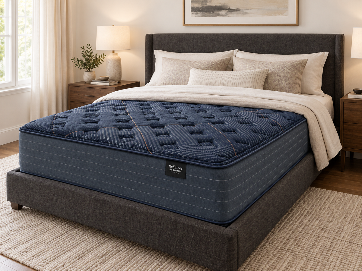 Arden Firm Mattress in a contemporary bedroom