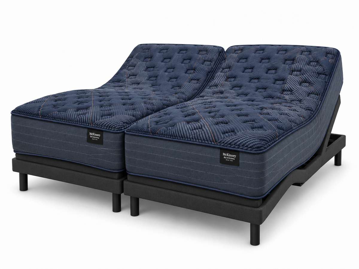 Arden Firm Split King mattresses on dual adjustable bases