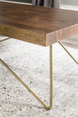 Walter - 3 Piece Table Set - Brown