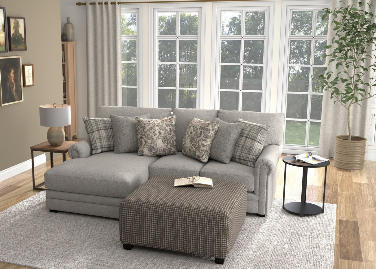 Livingston - Sectional With Comfort Coil Seating And Accent Pillows