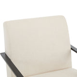 Modern Lounge Chair With Polyester Upholstery
