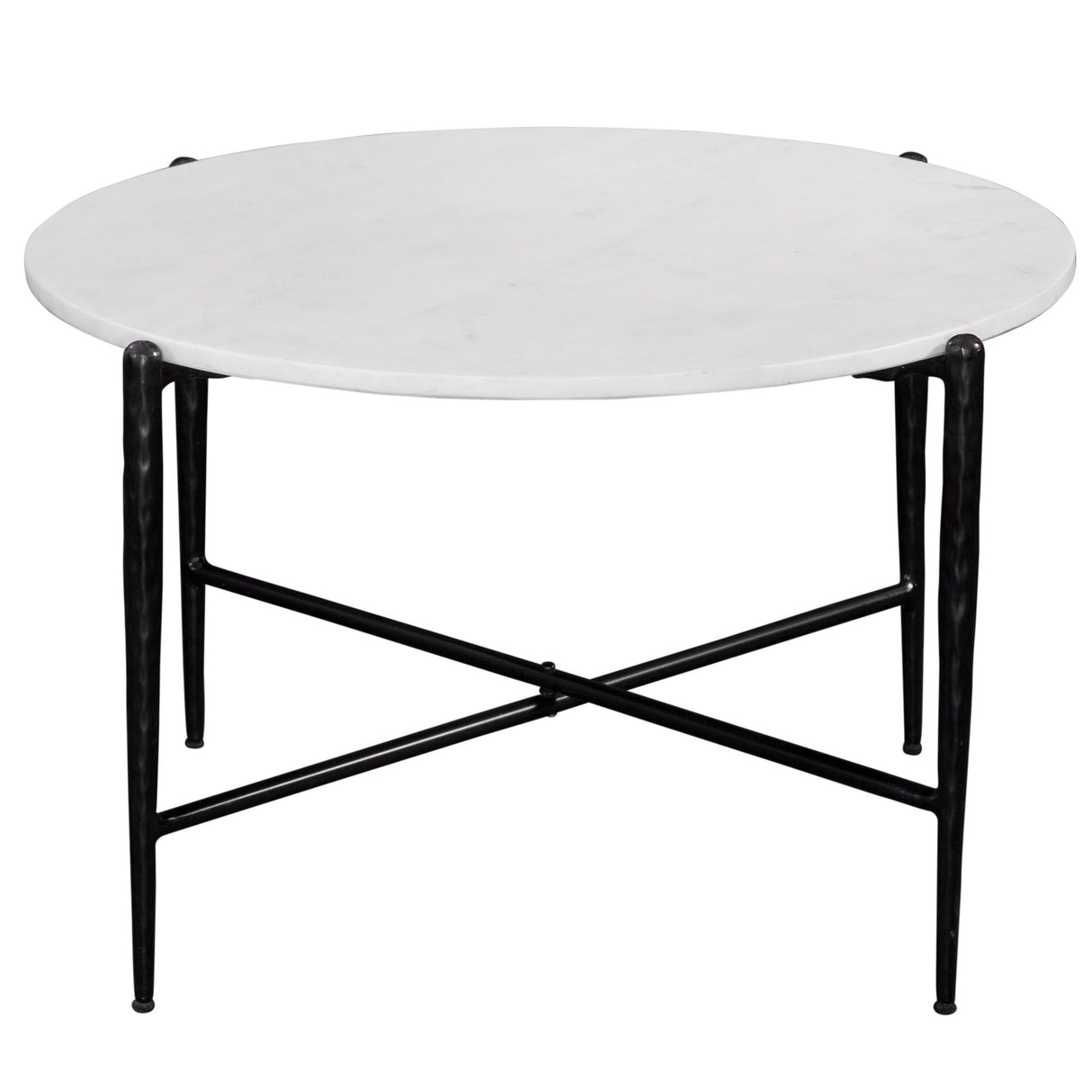 Loxie - 3-Piece Table Set (Cocktail Table, 2 End Tables) - White / Black