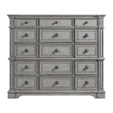 Glenmore - 15-Drawer Mansion Chest - Aged Gray