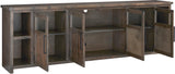 98" Console w/ 4 Doors