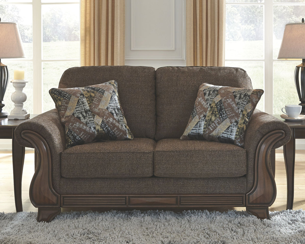 Miltonwood - Teak - Loveseat