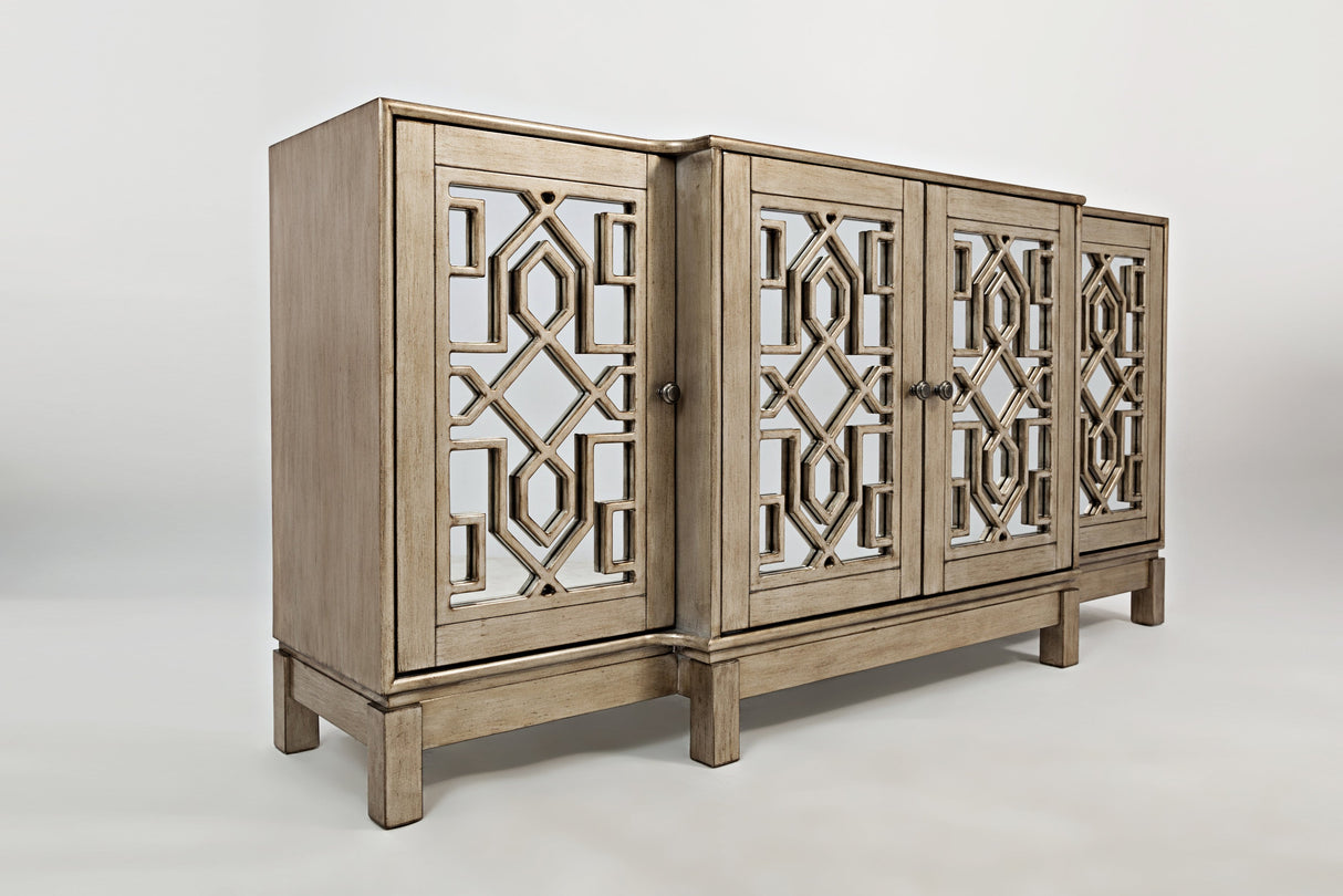 Casa Bella 70" Mirrored Cabinet