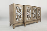 Casa Bella 70" Mirrored Cabinet