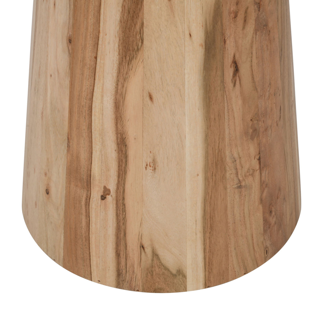 Nolan - 30" Marble Dining Table - Natural / Gray