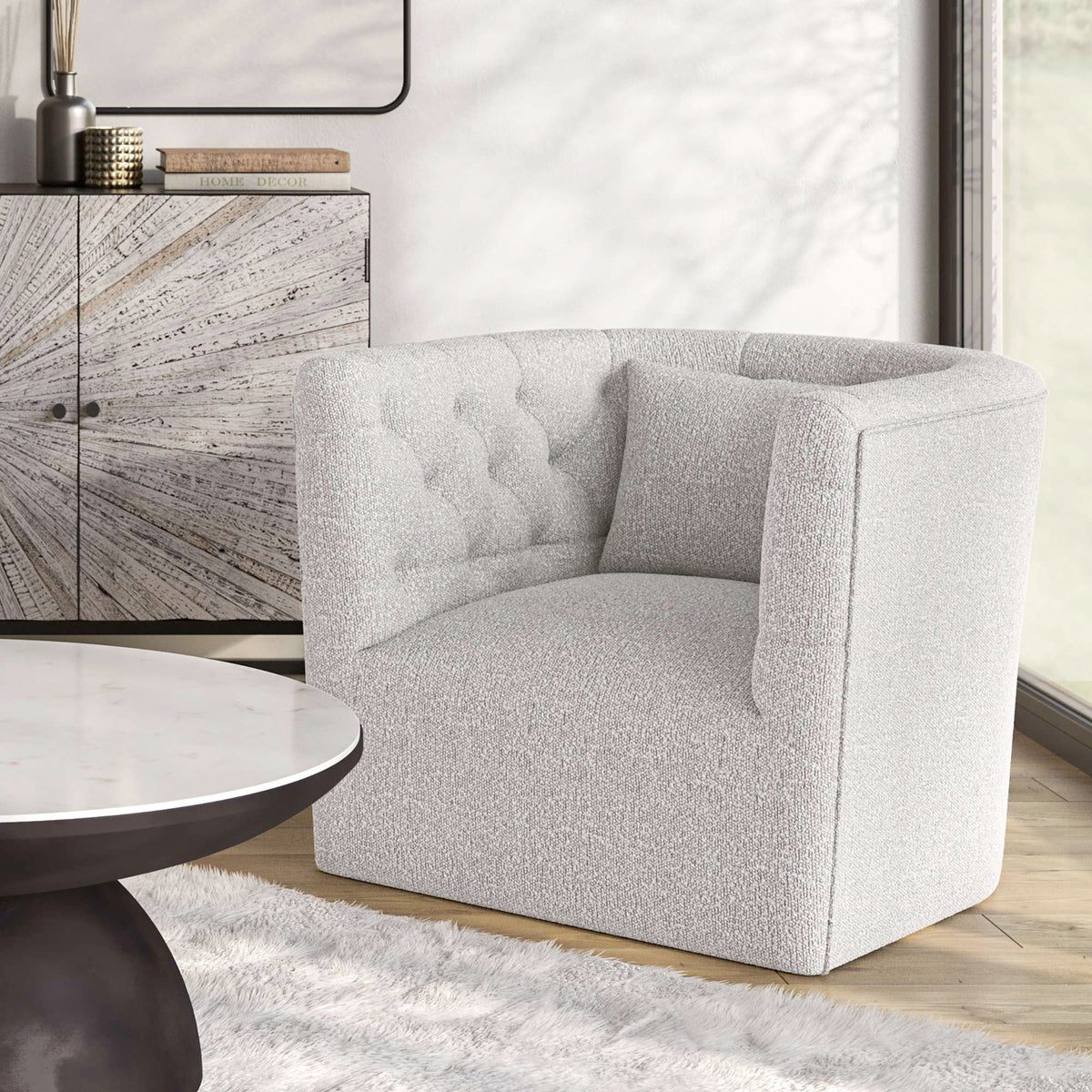 Everly - Swivel Accent Chair