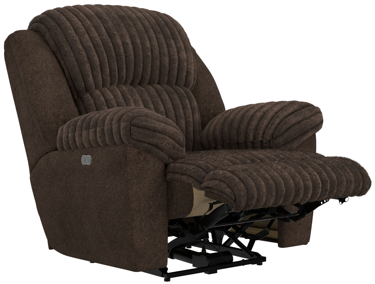 Shaggy - Power Lay Flat Recliner With Zero Gravity