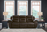 Heritage Reclining Sofa Leather