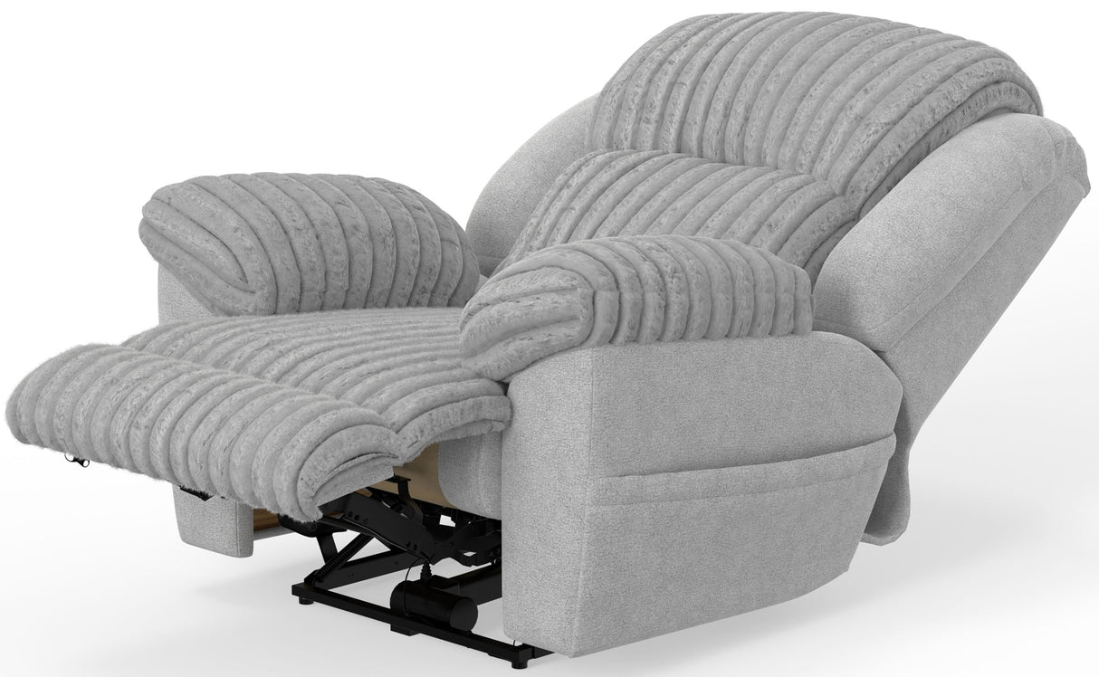 Shaggy - Power Lay Flat Recliner With Zero Gravity