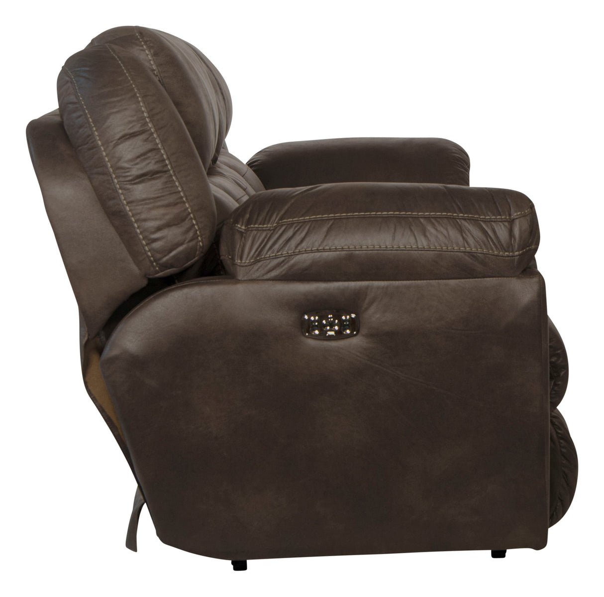 Ferrington - Power Lay Flat Reclining Sofa with Power Adjustable Headrest & Lumbar