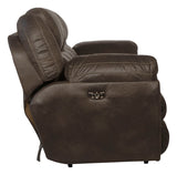 Ferrington - Power Lay Flat Reclining Sofa with Power Adjustable Headrest & Lumbar