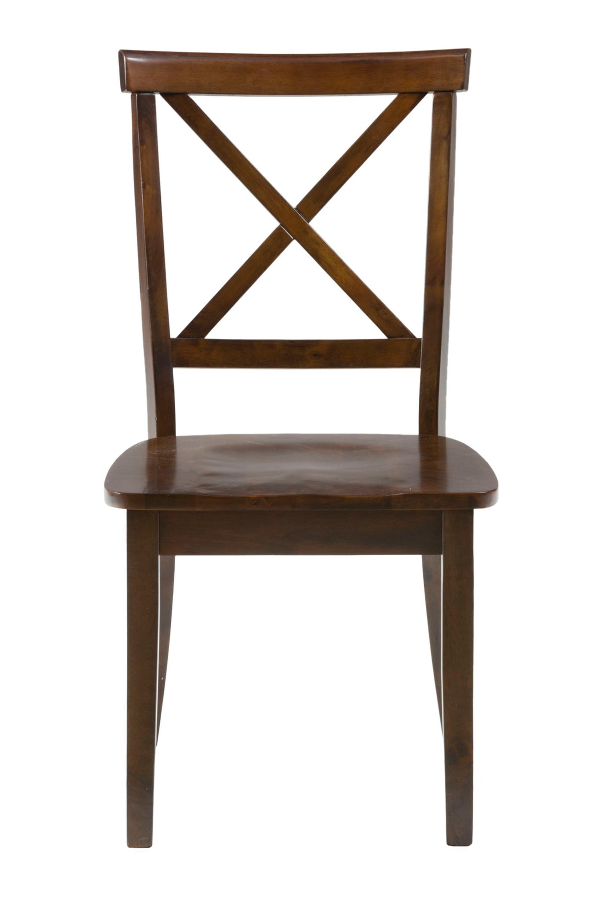 Richmond Cherry - X Back Chair (Set of 2) - Cherry Brown