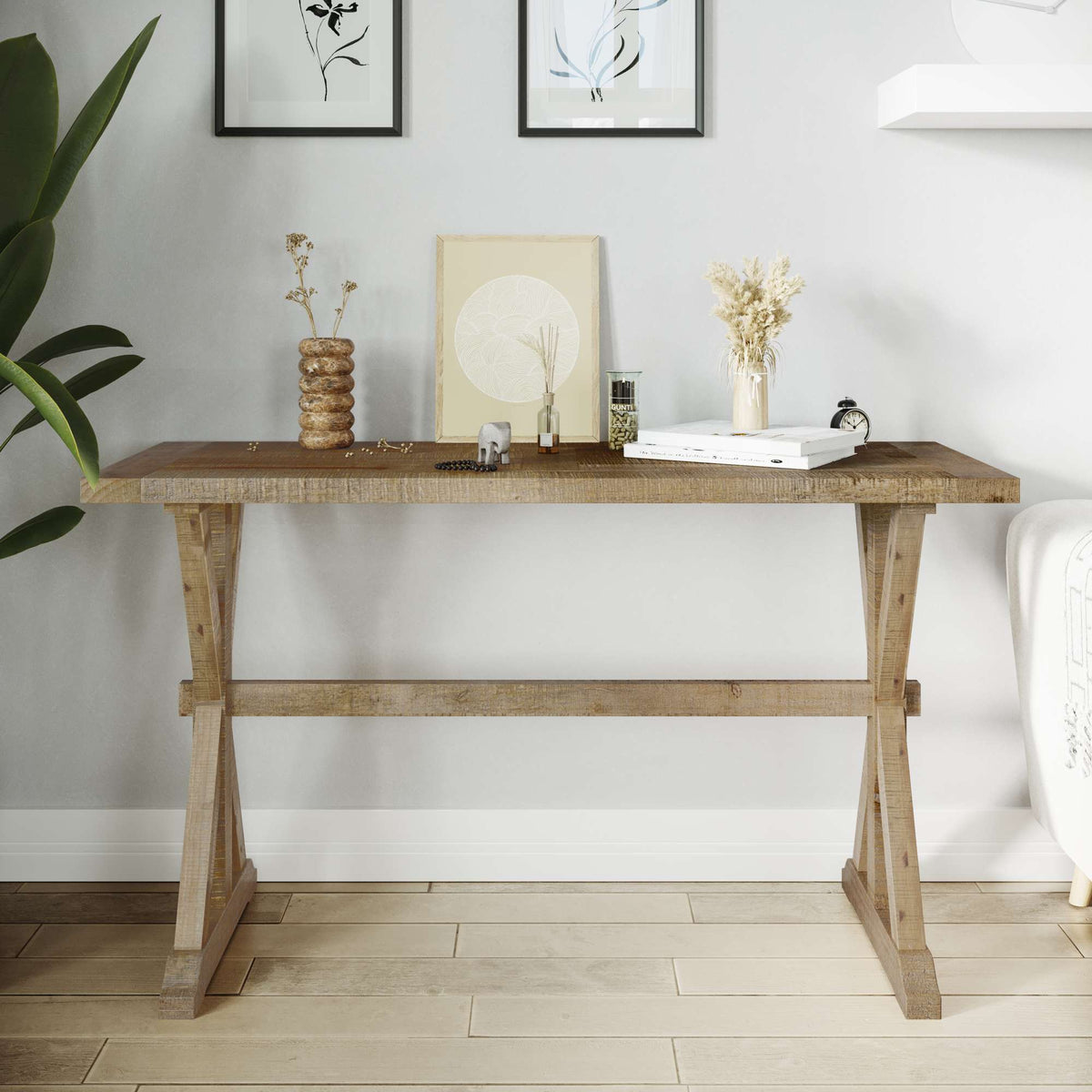Carlyle Crossing - Trestle Table