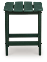 Sundown Shores - Green - Rectangular End Table
